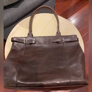 Large brown Kenneth Cole New York bag